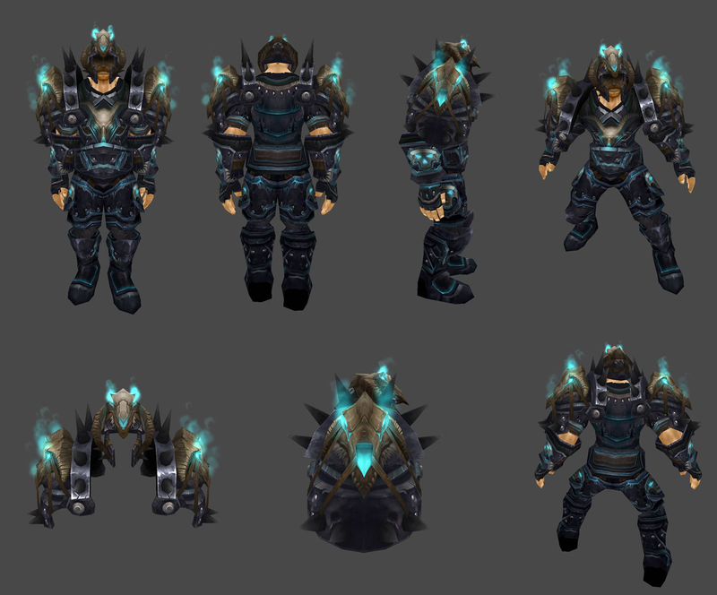 Illustration for article titled World Of Warcraft's Arena Season 8 Armor Is Quite Fetching